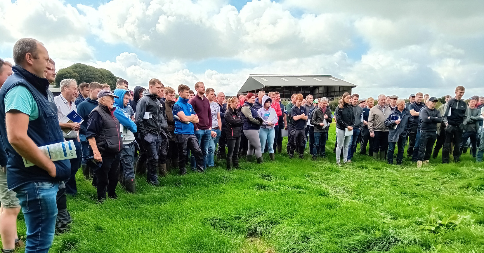 More than 300 farmers attended a recent open day at Simon's farm, Galtee View Farm.