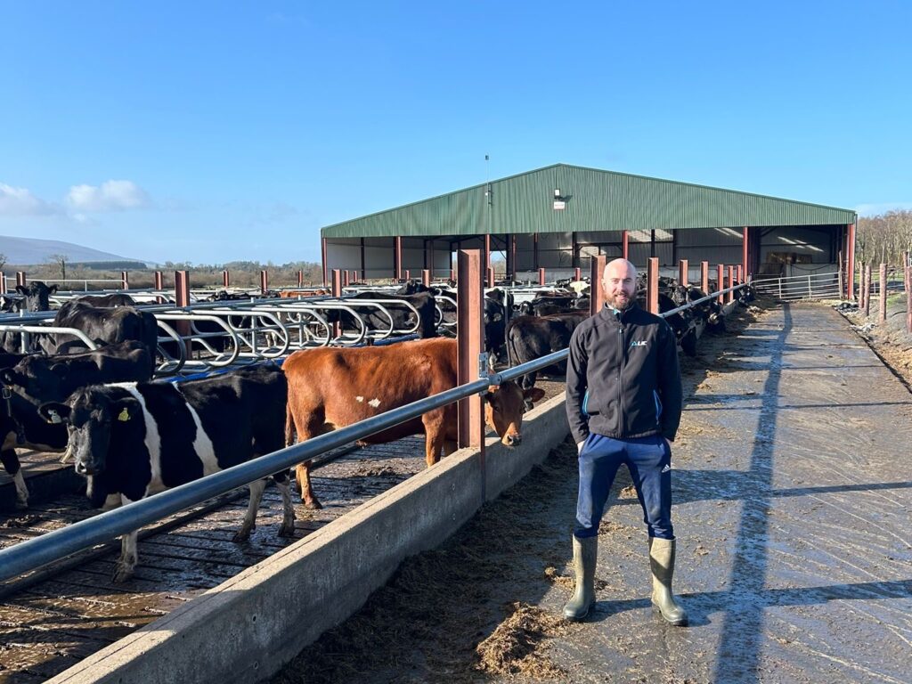 Irish dairy farmer and LIC Ireland breeding advisor, Eoin Kennedy